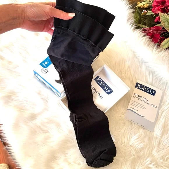 💖 Jobst For Men Thigh High CT Stockings 20-30 mmHG, NWT - Picture 8 of 15
